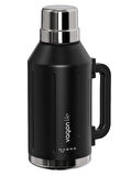 Vagonlife Çelik Termos 1200 ml Siyah