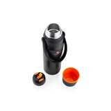 Schafer Santeco Çelik Termos 1200 ML Siyah
