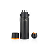 Schafer Santeco Çelik Termos 1200 ML Siyah