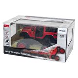 1:14 Jeep Wrangler Rubicon Uzaktan Kumandalı Araba 28 cm. - Kırmızı