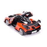 1:14 Mclaren Senna Işıklı Uzaktan Kumandalı Araba 32 cm. - Turuncu