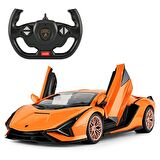 1:14 Lamborghini Sian FKP 37 Işıklı Uzaktan Kumandalı Araba 36 cm