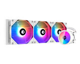 ID-COOLING ZoomFlow 360 XT SNOW 4 Pin PWM ARGB İşlemci Sıvı Soğutucu