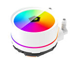 ID-COOLING ZoomFlow 360 XT SNOW 4 Pin PWM ARGB İşlemci Sıvı Soğutucu
