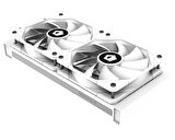 ID-COOLING FrostFlow XT 240 SNOW 4Pin PWM 240mm İşlemci Sıvı Soğutucu