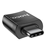 HOCO UA17 Erkek Type-C to Dişi USB Dönüştürücü Çevirici Adaptör