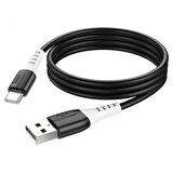 HOCO X82 Type-C to USB 3A Hızlı Silikon Data ve Şarj Kablosu