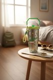 Powerpuff Girls Lisanslı Buttercup Paslanmaz Çelik Termos Yeşil 860 mL