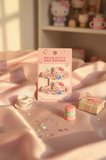 Sanrio Lisanslı Hello Kitty Boncuklu Toka – Renkli Karakter Tasarım 11 Cm