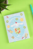 Sanrio Lisanslı Eva Kapaklı Renkli Yapraklı Defter (96 Yaprak) - Cinnamoroll ile Neşeli Notlar