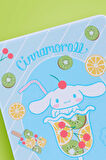 Sanrio Lisanslı Eva Kapaklı Renkli Yapraklı Defter (96 Yaprak) - Cinnamoroll ile Neşeli Notlar