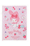 Sanrio Lisanslı Eva Kapaklı Renkli Yapraklı Defter (96 Yaprak) - Sevimli ve Eğlenceli Not Arkadaşınız