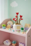 Miniso Lisanslı Sukulent Yapı Oyuncak Seti 83 Parça – Çiçeklerin Dili Fantasy Angel Modeli