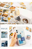 Gentle Moonlight Temalı 30 Sayfa Sticker Seti • Bullet Journal (GGK-DH049)