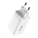 Baseus GaN3 Pro 65W Hızlı Telefon Tablet Macbook Pro Şarj Aleti + Type C Şarj Kablosu 1m