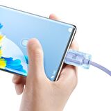 Baseus Crystal Shine 100W USB to Type-C Hızlı Şarj Kablo 1.2 mt