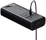 Baseus Super Si Power 500W İnverter Ac 220W Araç İçi Çakmaklık ve Aküden Çevirici Dönüştürücü
