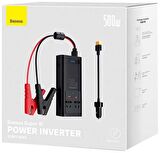 Baseus Super Si Power 500W İnverter Ac 220W Araç İçi Çakmaklık ve Aküden Çevirici Dönüştürücü