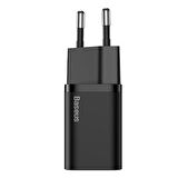 Baseus Super Si 1C Type-C 25 Watt Hızlı Şarj Adaptörü Siyah