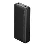 Baseus Bipo W 25 W 20000 mAh Hızlı Şarj Powerbank Siyah 