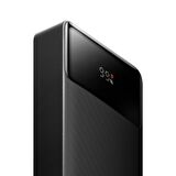 Baseus Bipo W 25 W 20000 mAh Hızlı Şarj Powerbank Siyah 