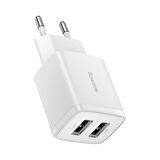 Baseus 10.5 Watt Hızlı Şarj Aleti Beyaz