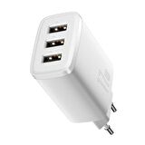 Baseus USB Hızlı Şarj Aleti Beyaz