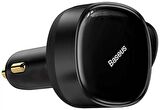 Baseus 2in1 Makaralı 30W Hızlı Şarj Type-C + Lightning iPhone Araç Şarj Cihazı