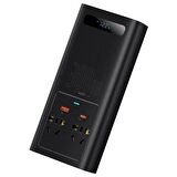 Baseus BS-CI30-02 IGBT Güç Çevirici 300W (220V CN/EU) Kamp/Kendi Kendine Sürüş Gezisi için Soğutma Fanlı Yüksek Güçlü Çok Fonksiyonlu Çevirici                 