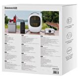 Baseus BS-CI30-02 IGBT Güç Çevirici 300W (220V CN/EU) Kamp/Kendi Kendine Sürüş Gezisi için Soğutma Fanlı Yüksek Güçlü Çok Fonksiyonlu Çevirici                 