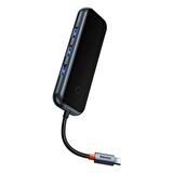 Baseus AcmeJoy Serisi 4 in 1 Çevirici Dönüştürücü HUB USB-C to 3xUSB 3.0 + USB-C PD