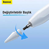 Baseus Smooth Writing Wireless Şarjlı Stylus Kalem -iPad Dokunmatik Kalem(Aktif+Wireless Versiyon)