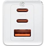 Baseus GaN5 Pro Type-C 65 Watt Hızlı Şarj Aleti Beyaz