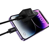 Baseus GaN5 Mini 30 Watt Hızlı Şarj Aleti Siyah