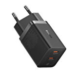 Baseus GaN5 Pro 40W Şarj Cihazı Siyah