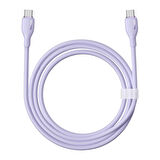 Baseus Pudding Hızlı Şarj Özellikli Type-C to Type-C 100W Kablo 1.2 M Mor