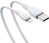 Baseus Pudding Hızlı Şarj Özellikli Lightning 2.4 A. Kablo 1.2m - Beyaz