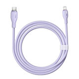 Baseus Pudding Hızlı Şarj Özellikli Type-C to Lightning 20W Kablo 1.2 M Mor

