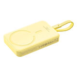Baseus MgSafe Mini 30W 10.000 mAh Type-C Kablolu Kablosuz Şarjlı Powerbank Sarı