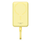 Baseus MgSafe Mini 30W 10.000 mAh Type-C Kablolu Kablosuz Şarjlı Powerbank Sarı