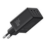 Baseus Cube Hızlı Şarj Cihazı 2U+C 30W Siyah