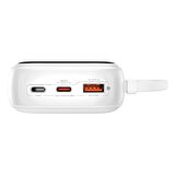 Baseus Qpow Pro+ Plus 20.000mAh 22.5W Dijital Ekran Powerbank Hızlı Şarj Type-C Kablolu iPhone 15/16 Tüm Seriler Uyumlu!