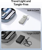 Baseus Free2Pull 30W 10.000mAh Gri Taşınabilir Şarj Cihazı  Powerbank