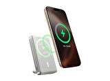 BASEUS Nomos Qi2 10.000mAh 45W Manyetik Taşınabilir Şarj Cihazı Gri