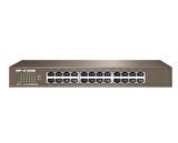 Unmanaged,24-Ports Gigabit Switch, 13" Desktop / Rack  Mountable,Metal Case