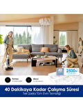 Tineco Floor One S6 Stretch Pro Kablosuz Akıllı Islak Kuru Süpürge, Zemin Temizleyici Paspas, 20KPA Güçlü Emiş, Hyperstretch 180° Yatırılabilir Tasarım