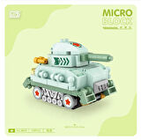 170 Parça Mikro Bloklar Tank 10+ Yaş