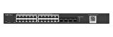 Tenda TEF1126P-24-250W 24 Port 10/100 Mbps PoE Yönetilemez Switch