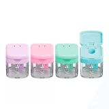 Faber Castell Mini Box Trendy Çift Gözlü Kalemtraş Pastel Renkler / 382901