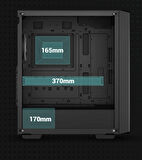 DeepCool CC560 V2 700W 80+ Tempered Glass USB 3.0 ATX Mid Tower Kasa 4 Fanlı